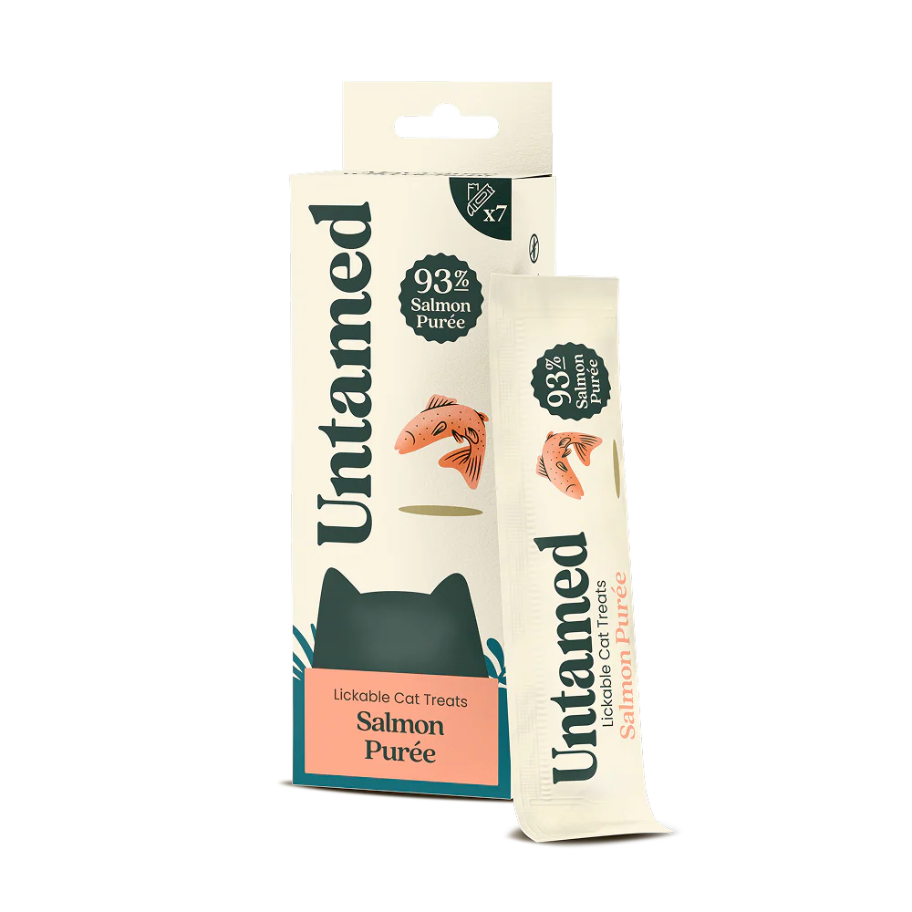 Salmon Puree Lickable Cat Treats 7x15g