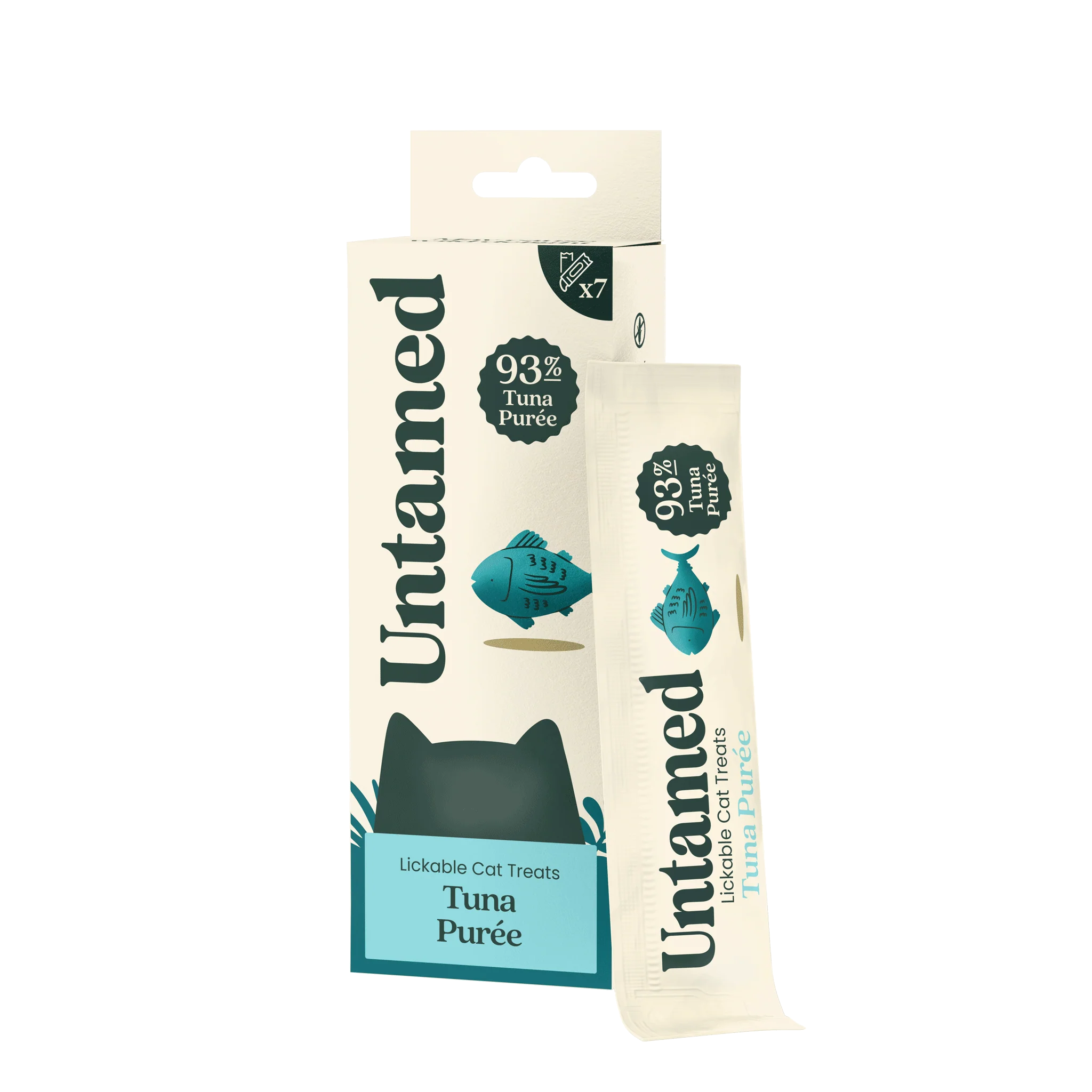 Tuna Puree Lickable Cat Treats 7x15g - Image 2