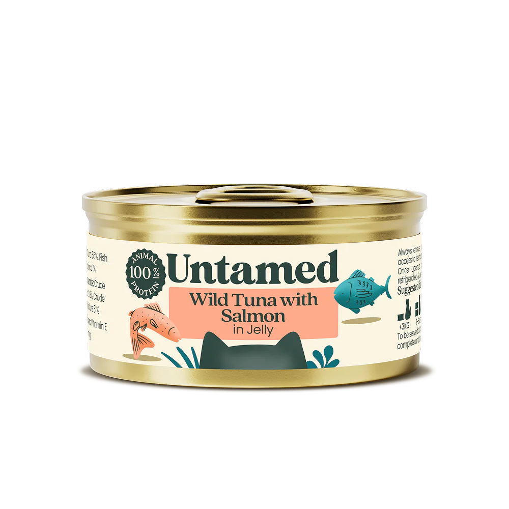 Wild Tuna with Salmon (in jelly) - 7 tins