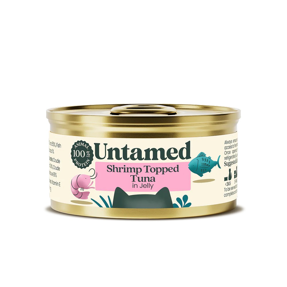Shrimp Topped Tuna (in jelly) - 7 tins